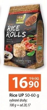Rýžové chipsy Rice Up