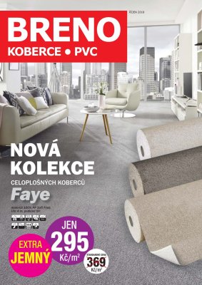 akční leták Breno koberce 3.10.2018-31.10.2018