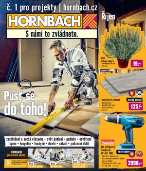 akční leták Hornbach 3.10.2018-30.10.2018