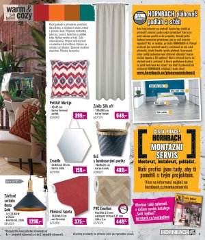 akční leták Hornbach 3.10.2018-30.10.2018