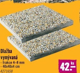 Dlažba venkovní