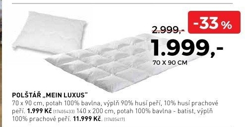Polštář MEIN LUXUS