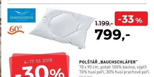 Polštář BAUCHSCHLÄFER