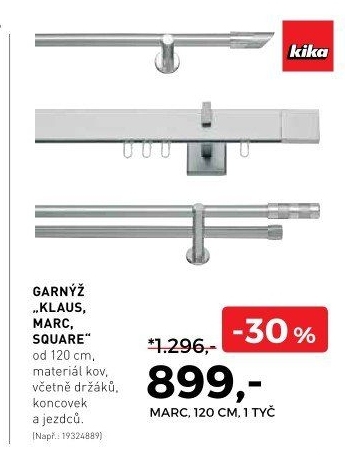 Garnýř KLAUS, MARC, SQUARE