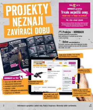 akční leták Hornbach 1.10.2018-1.11.2018