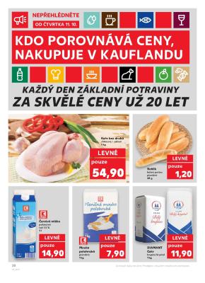 akční leták Kaufland 11.10.2018-17.10.2018