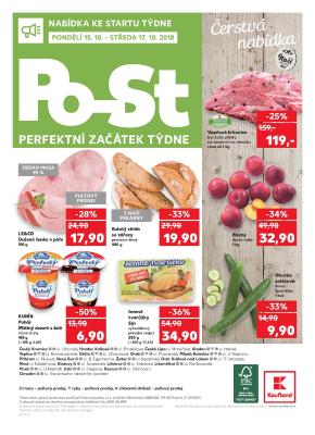 akční leták Kaufland 11.10.2018-17.10.2018