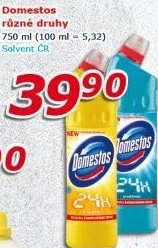 Čistič WC gelový Domestos