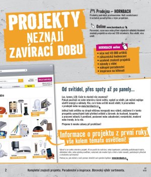 akční leták Hornbach 8.10.2018-1.1.2019