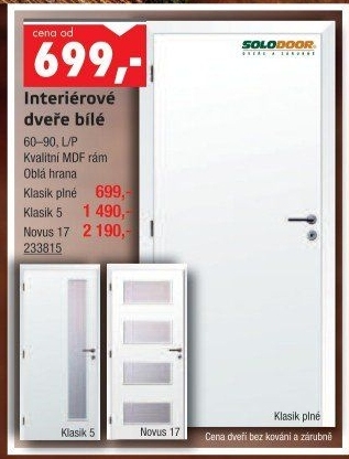 Interiérové dveře Solodoor