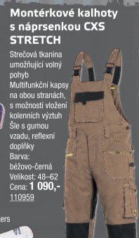 Pánské montérky