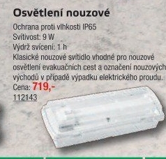 Nouzové osvětlení