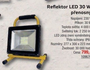 Přenosný LED reflektor Emos