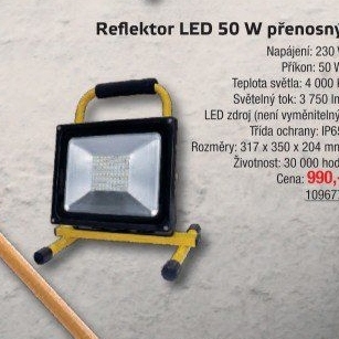 Přenosný LED reflektor Emos