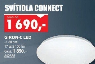 LED stropní svítidlo Connect Giron Eglo