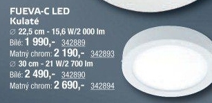 LED stropní svítidlo Connect Fueva Eglo