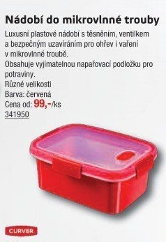 Dóza do mikrovlnné trouby Curver
