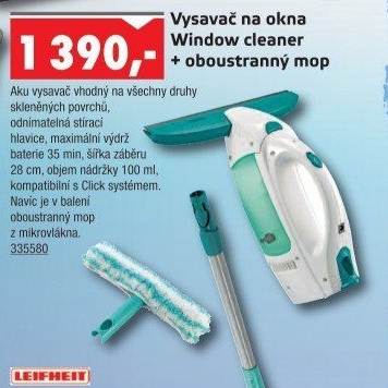 Vysavač na okna Window Cleaner Leifheit