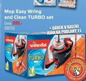 Mop set Easy Wring and Clean Turbo Vileda