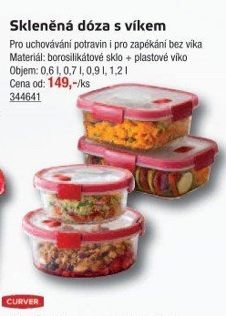 Skleněná dóza Smart Cook Curver