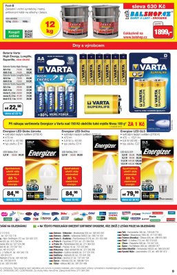 akční leták Barvy a laky drogerie 9.10.2018-27.10.2018