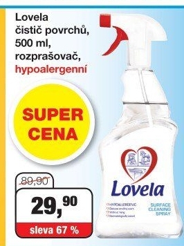 Čisticí sprej Lovela
