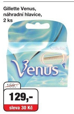 Náhradní hlavice dámské Venus Gillette