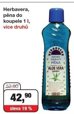 Pěna do koupele Herbavera