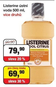 Ústní voda Listerine
