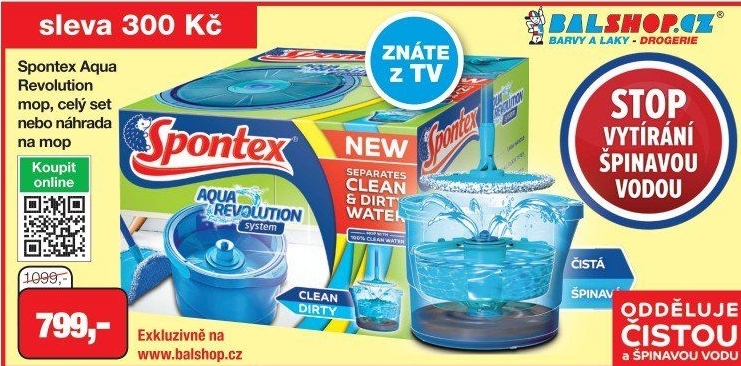 SPONTEX MOP SET