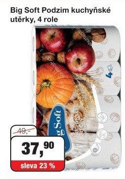 Utěrky kuchyňské 2vrstvé Classic Big Soft