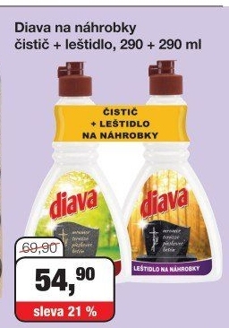 Balení čistič a leštidlo na náhrobky Diava