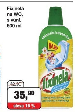 Čistič WC s vůní Fixinela