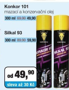 Olej konzervační Konkor Coyote