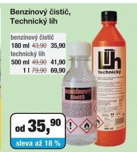 Benzínový čistič Severochema