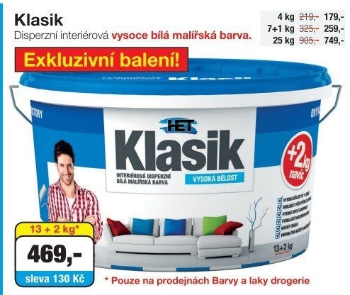 Interiérová barva Het Klasik
