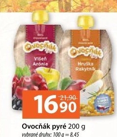 Nápoj pyré Ovocňák