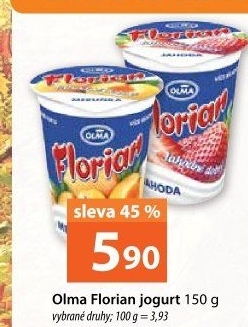 Jogurt lahodně dobrý Florian Olma