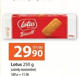 Sušenky karamelové Lotus