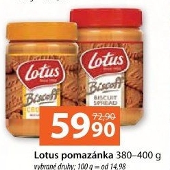 Karamelová pomazánka Lotus