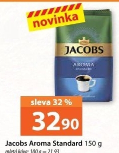 Mletá káva Jacobs Aroma Standard