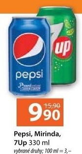 Limonáda Pepsi