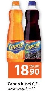 Sirup hustý Caprio