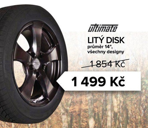 Litý disk ULTIMATE 14