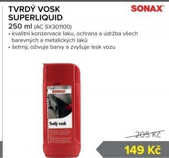 Tvrdý vosk na auto SuperLiquid Sonax