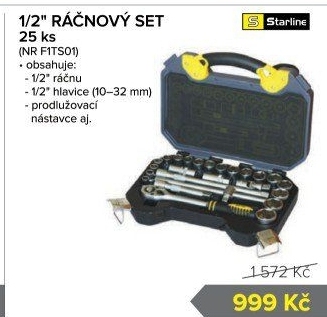 Sada s ráčnou Starline