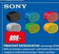 SRS XB01B BEZDRÁTOVÝ REPRODUKTORSONY