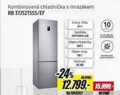 RB 37J5215SS/EF CHLADNIČKA KOMBI SAMSUNG