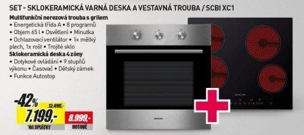 SCBI XC1 Trouba se skl. deskouSencor