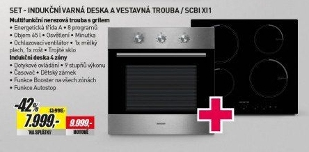 SCBI XI1 Trouba s ind.deskou Sencor